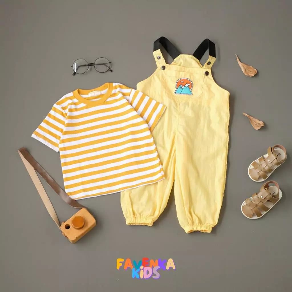 FavenkaKids Mountain Light Overall Setelan Anak Unisex - Image 4
