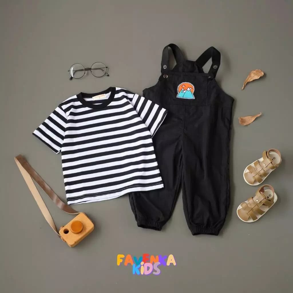 FavenkaKids Mountain Light Overall Setelan Anak Unisex - Image 2