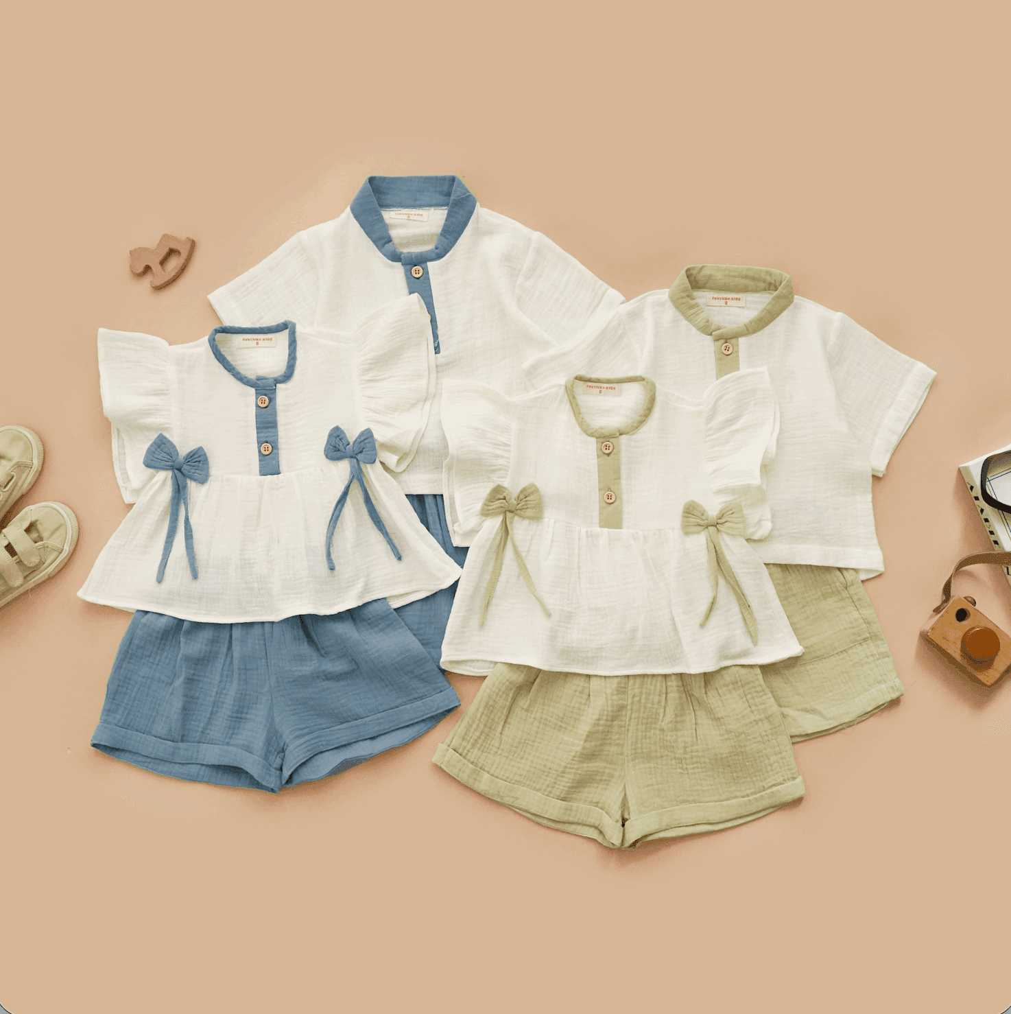 Favenka Kids - Gyejeol Couple Series Dress Anak Laki Laki